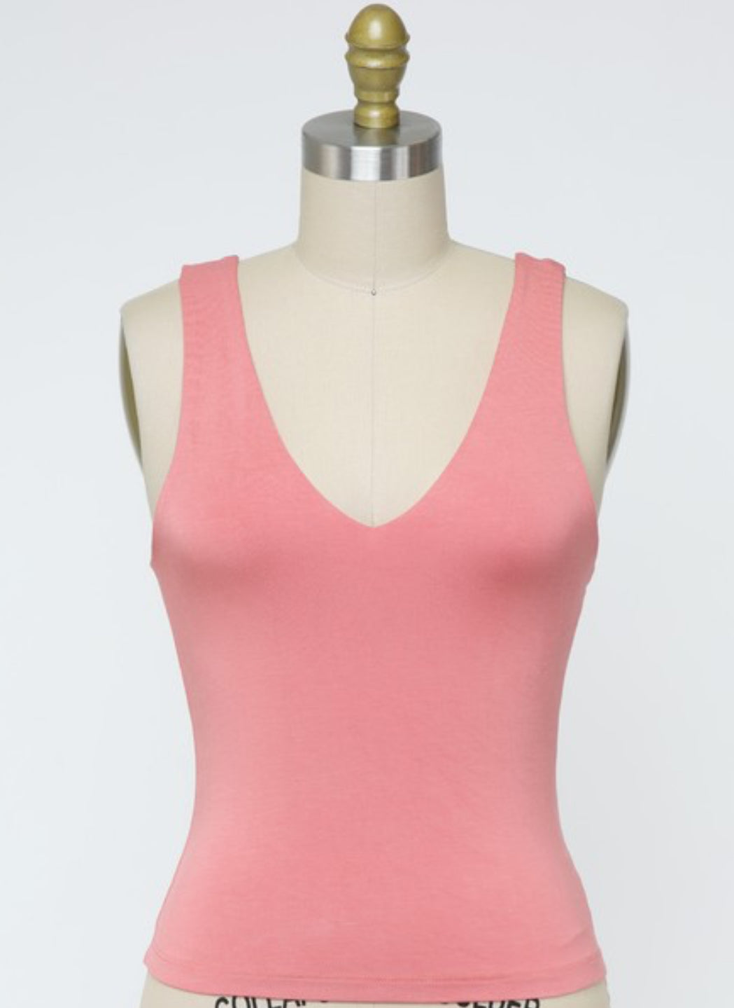 Double Layer Cropped Tank