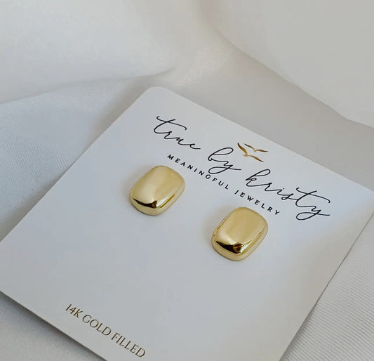 Mabel Gold Filled Stud Earrings