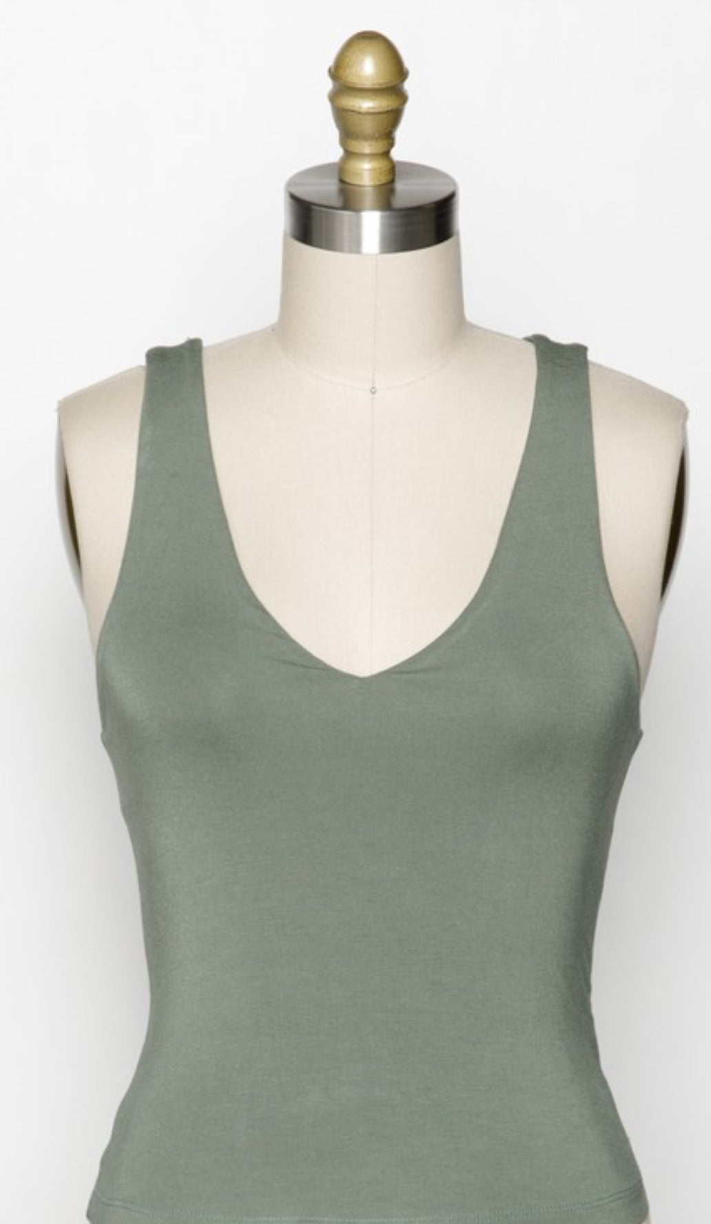 Double Layer Cropped Tank