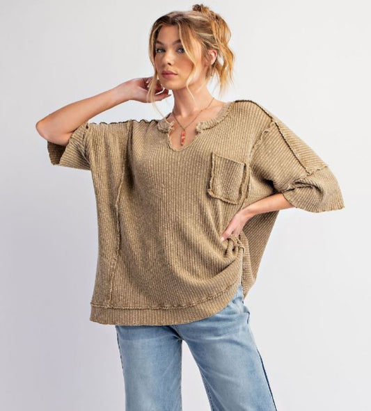 Mineral Thermal Knit Top