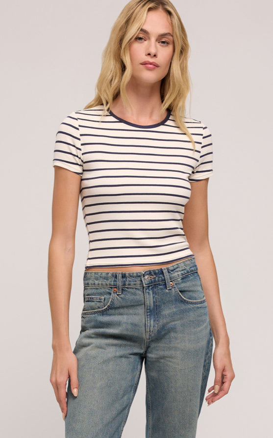 Saxton Striped Tee