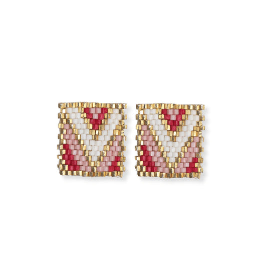 Kallie Rectangle Post Earrings