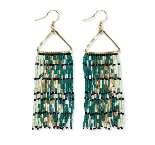 Patricia Mixed Fringe Earrings